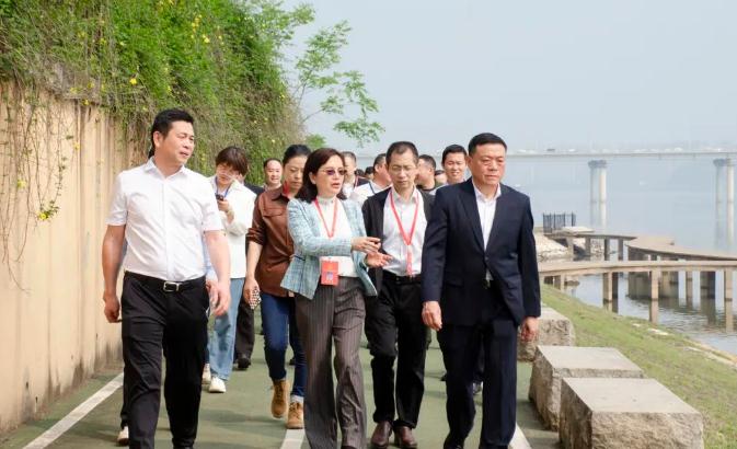 區(qū)人大常委會視察全區(qū)防汛應急工作