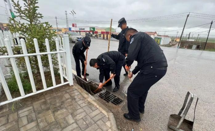 開展汛期巡查 ，筑牢安全屏障